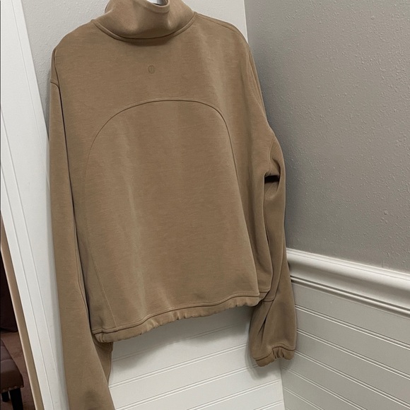 lululemon athletica Tan Half-Zip Sweatshirt - Picture 9 of 9
